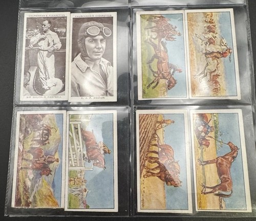 Vintage cigarette cards - cigarette,