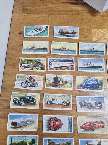 Wills cigarette cards - cigarette, full