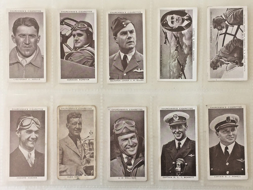Churchman cigarette cards - churchman's,