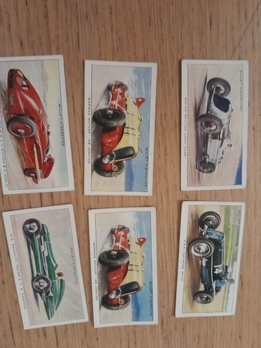 Wills speed cigarette cards - speed,