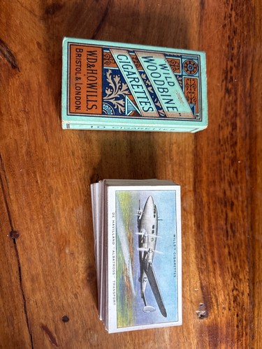Wills cigarette cards - cigarette, speed