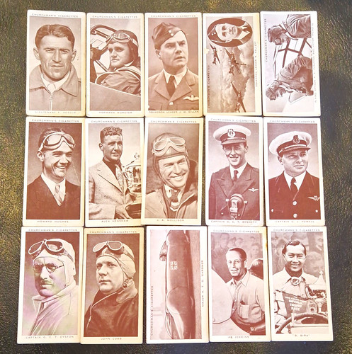 Full set churchman 1939 kings - churchman,