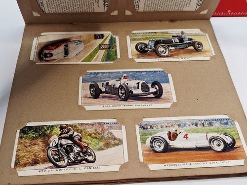 Speed cigarette cards full set - cards,