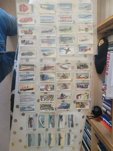Wills cigarette cards - cigarette,