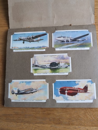 Wills cigarette cards - cigarette,