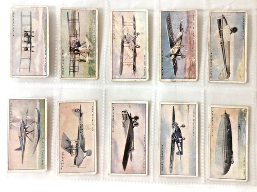 Wills cigarette cards - cigarette,