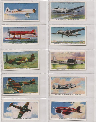Wills cigarette cards - cigarette,