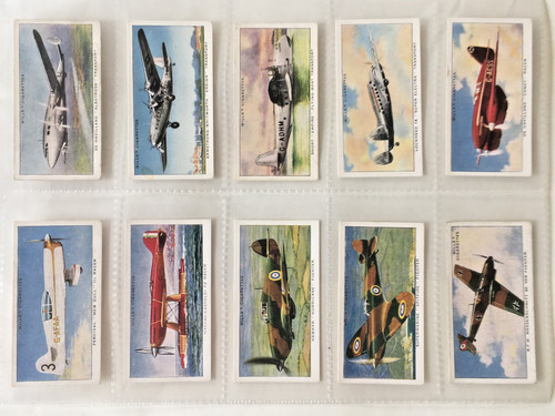 Wills cigarette cards - cigarette,